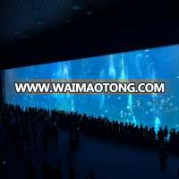 the biggest transparent acrylic panel aquarium